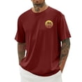 thumbnail image 2 of Funny T Shirts for Men Classic Breathable Crewneck Going Out Pullover Tees 4xl Athletic Fit Plain & Logo Basic T-Shirt for Men, 2 of 5
