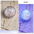 thumbnail image 5 of Bubble Nail Glitter Set - Chameleon Nail Flakes, Iridescent Holographic Round Sequins for 3D Nail Art - Multi-Size Color-Shifting Chameleon Dots & Flakes for Gel Polish, 5 of 5