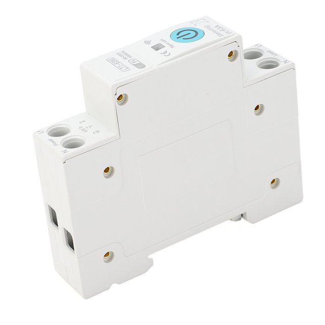 Disyuntor, Interruptor De Carril DIN Wifi AC90V-300V 63A Wifi Para Propiedades De Alquiler