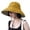 Yellow, variant on Wide Brim Sun Hat for Women, UV Protection Bucket Hat with Adjustable Strap, Packable Travel Friendly Summer Hat Navy M