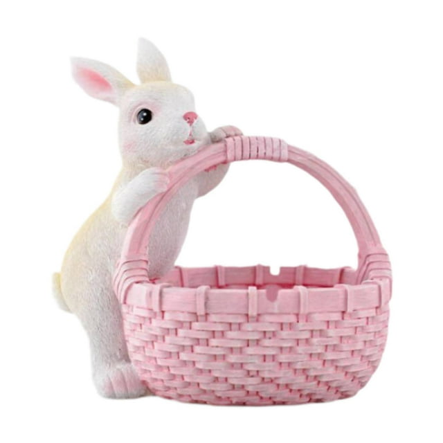 Almacenamiento llave Cesta de animales lindo Práctico Organizador de joyería de bandeja de almacenamiento de decoración para el hogar para pasillo de 16CMX12CMX16.5cm