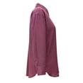 thumbnail image 3 of Blusa George para Mujer Camisera con Manga Larga Rosa Talla EG, 3 of 4