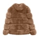 thumbnail image 5 of Chaquetas y abrigos casuales de manga larga sin capucha para mujer, de talla grande, de invierno, cálidos, holgados, con cuello alto, para mujer, 5 of 6