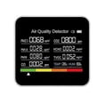 thumbnail image 1 of 9 i 1 Luftkvalitetsmätare CO2-mätare Koldioxiddetektor CO2 CO TVOC HCHO PM2.5 PM1.0 PM10 Tempe 2024THO, 1 of 5