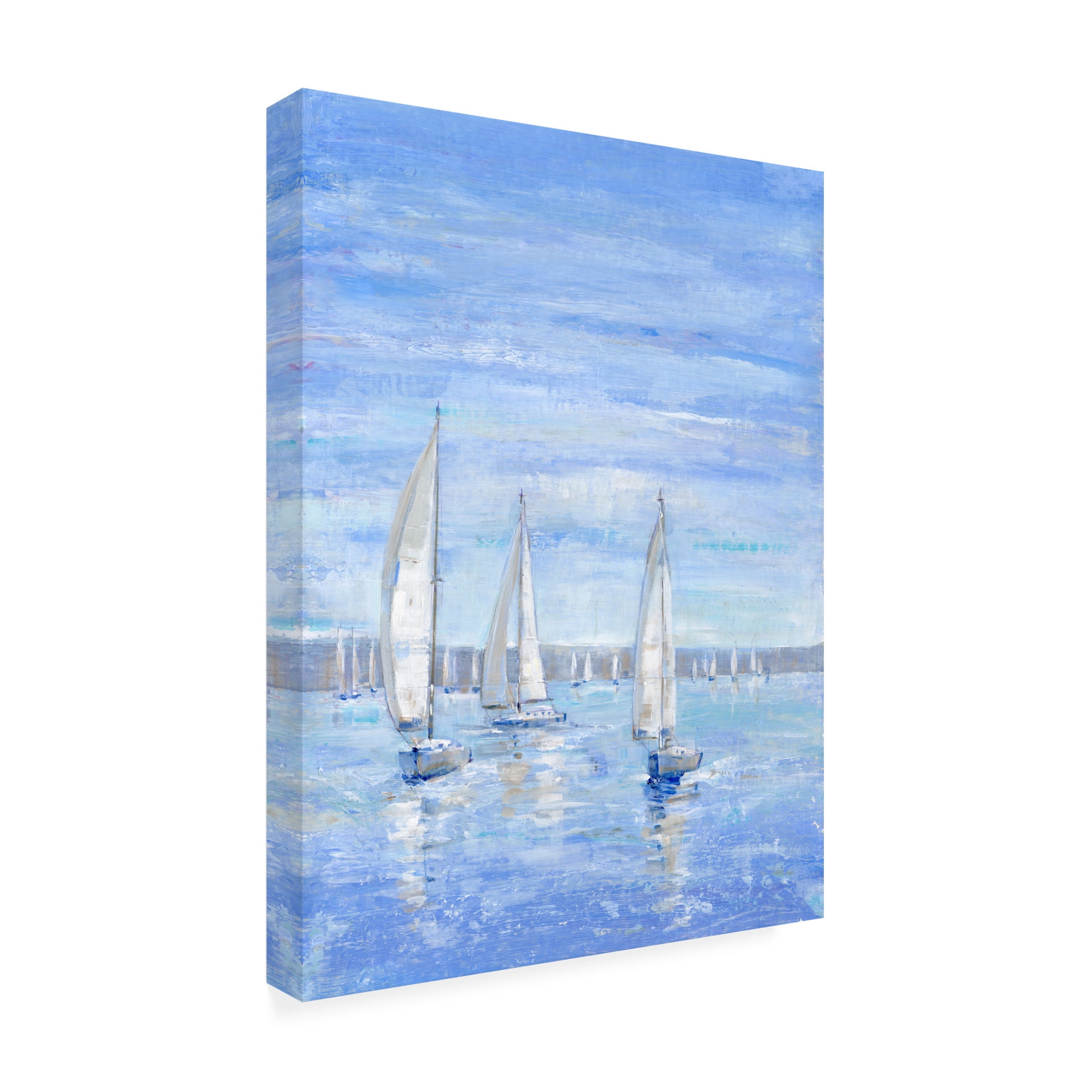 Trademark Fine Art Tim OToole  Sailing Close to the Wind II Canvas Wall Art