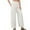 White 1, variant on HUJlwoi Cotton Linen Pants Women Lightweight Paper Bag Waist Loose Wide Leg Pants Fall Lounge Flowy Trousers with Pockets