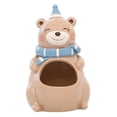 thumbnail image 3 of Cute Animal Flower Pot Creative Resin Garden Planter Home Office Desk Bear, 3 of 8