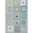 thumbnail image 2 of Addison Rugs Mayfield Premium Machine Washable Transitional Geometric Teal Rectangle Rug, 10' x 14', 2 of 7