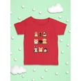 thumbnail image 3 of Cute Dogs On Shelves T-Shirt Infant -Image by Shutterstock,  24 Months, 3 of 4