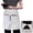 White, variant on DOVACKA Black Server Apron with 3 Pockets, 18" Long, Waterproof Half Waist Apron for Men Women, Waiter Waitress Bistro