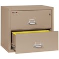 thumbnail image 3 of Fireking 2 Drawer 31" wide Classic Lateral fireproof File Cabinet-Taupe, 3 of 3