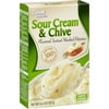 Great Value Sour Cream & Chive Flavored Instant Mashed Potatoes, 6.6 oz