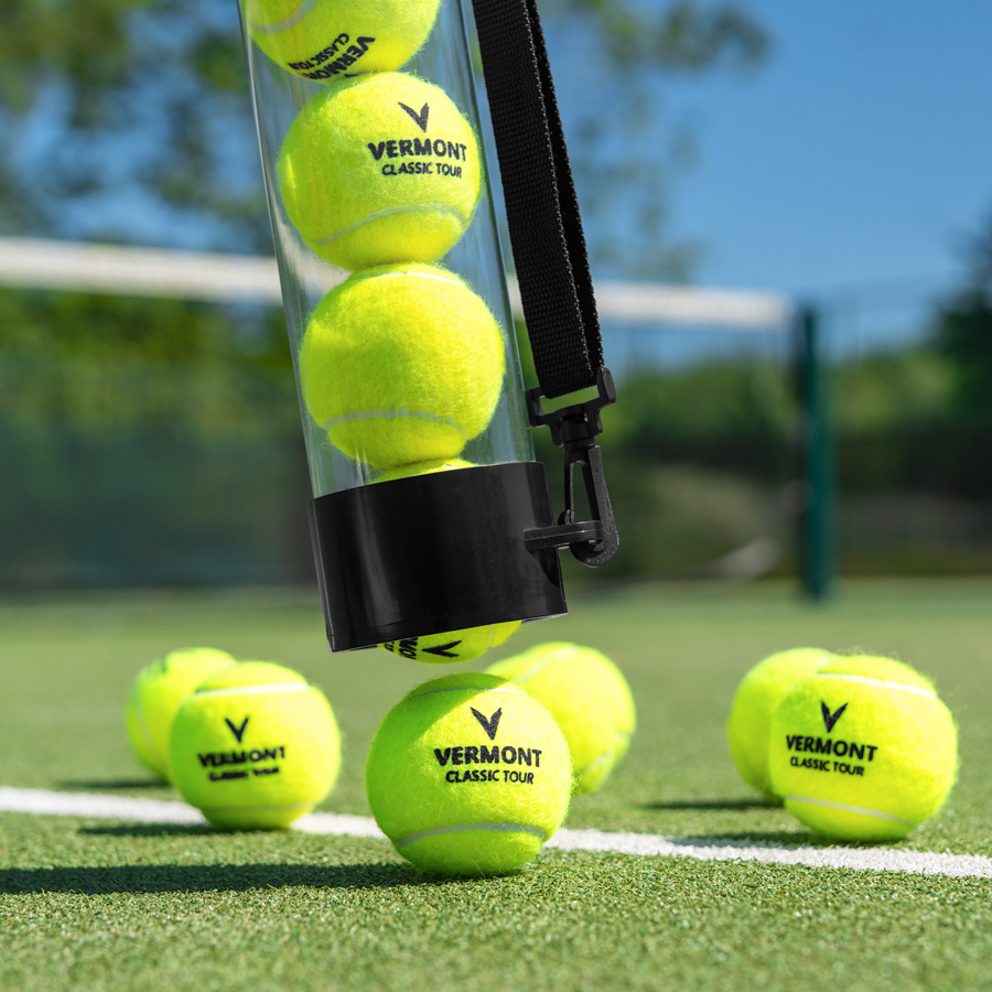 Vermont Tennis Ball Pick-up Tube [15 Ball Capacity] – Effortless Tennis Ball Collection