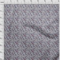 thumbnail image 4 of oneOone Cotton Flex Gray2 Fabric Asian Japanese Floral Dress Material Fabric Print Fabric By The Yard 40 Inch Wide, 4 of 4
