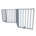 thumbnail image 6 of AmeriHome WFPGG4 72 in. Freestanding 4-Panel Folding Wood Pet Gate - Grey, 6 of 8