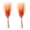 Orange, variant on Fareti 22 Inch Set of 20 Artificial Pampas Grass Stems Faux Dried Feathery Reeds for Boho Wedding Centerpiece Vase Home Decor Neutral Floral Arrangement