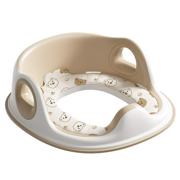 Sinyiin Thickened Edge Kids Toilet Trainer Seat Slip Proof Design For Stable Potty Transition