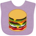 thumbnail image 3 of Inktastic Hamburger Lover Boys or Girls Baby Bib, 3 of 4