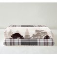 thumbnail image 3 of Elk Deer Blanket Checkered Buffalo Plaid Throw Blanket 30"x40",Christmas Moose Reindeer Fleece Blanket Rustic Pine Trees Woodland Animals Blankets,Grid Lattice Farmhouse Decor, 3 of 6