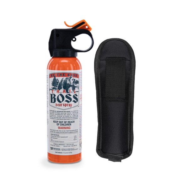 Spray para osos SABRE Trail Boss de 10 m de alcance, potencia máxima de 230 ml