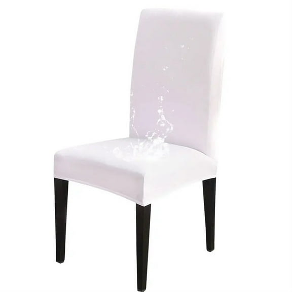 Waterproof Chair Cover For Dining Room,stretch Solid Chair Protector For Banquet ,wedding,office Chair Slipcover