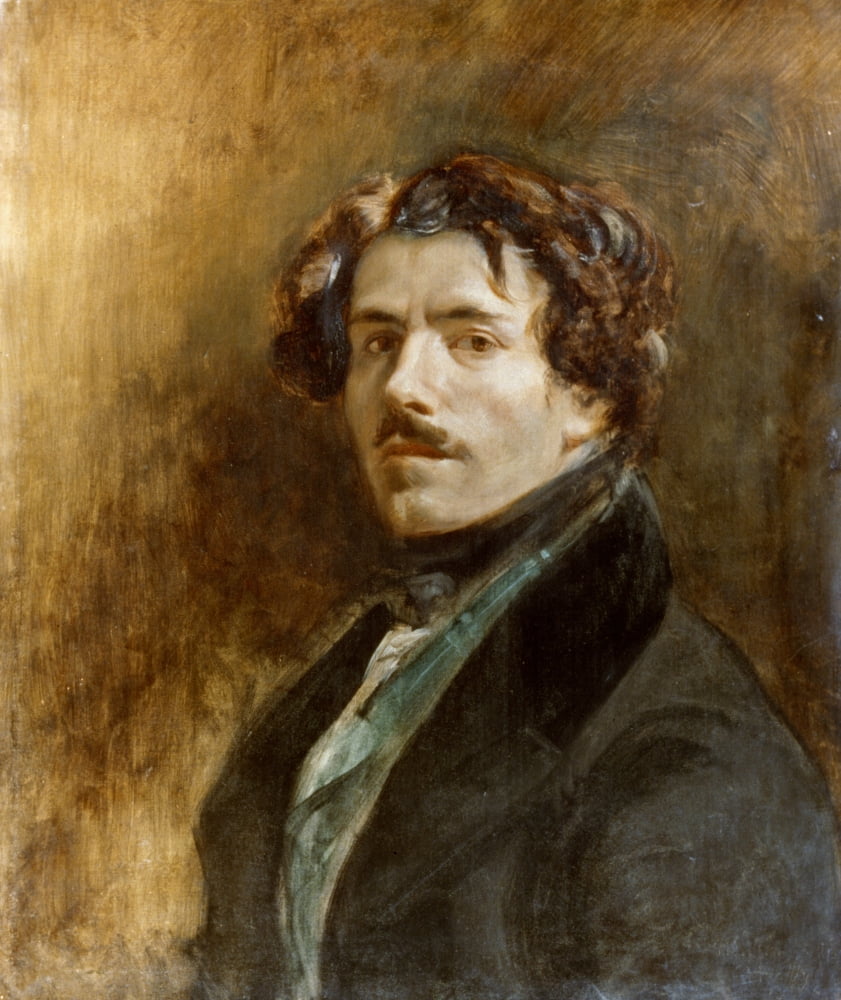 Eugene Delacroix (17981863). /Nfrench Painter. SelfPortrait. Oil On