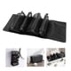 thumbnail image 5 of Neceser plegable portátil, organizador de bolsa de maquillaje cosmético colgante pequeño desmontable para viajes de negocios, vacaciones, Negro Yinane Estuche de maquillaje colgante, 5 of 8