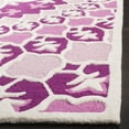 thumbnail image 4 of SAFAVIEH Bellagio Zoja Floral Wool Area Rug, Pink/Ivory, 5' x 8', 4 of 11