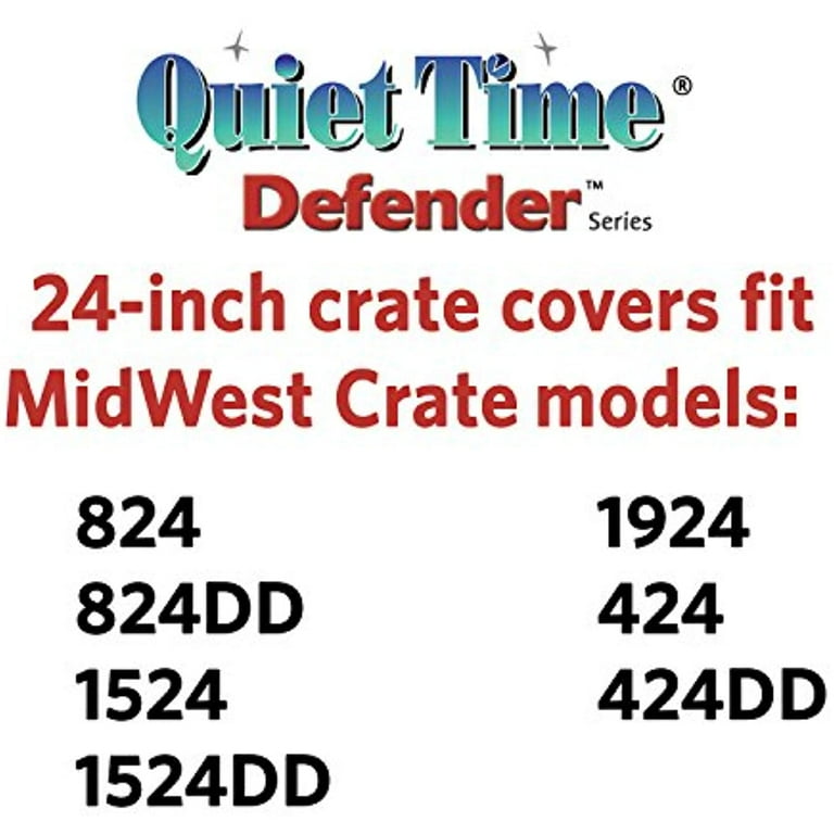 Midwest quiet cheap time crate cover