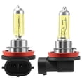 thumbnail image 3 of 2x H11 55W 3000k Golden Yellow HID Halogen Light Fog Lamp Bulb Headlight, 3 of 5