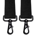thumbnail image 4 of KAMBERFT Black Heavy Duty X-Back Suspenders for Men, 1.4 inch Wide Adjustable Elastic Straps, 4 of 5