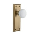 thumbnail image 5 of Grandeur Favhyd_Psg_234 Fifth Avenue Solid Brass Rose Passage Door Knob Set - Brass, 5 of 7