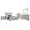 Distressed White - 5-Piece, variant on Franco 4-piece Queen Bedroom Set Distressed White