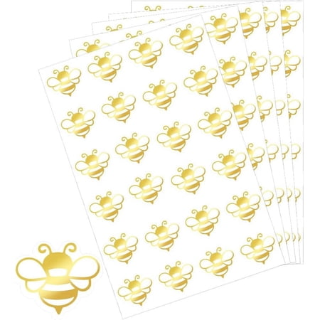 21 Sheet Gold Foil Self-adhesive Stickers for DIY Photo Album Diary Scrapbook Decoration Flower 192x135x0.6mm Sticker: 25~35x29~35mm