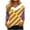 Yellow12, variant on xixinqiwan Women's Tops Casual Long Sleeve V Neck Shirts Mardi Gras Novelty 2025 Carnival T Shirts Blouse