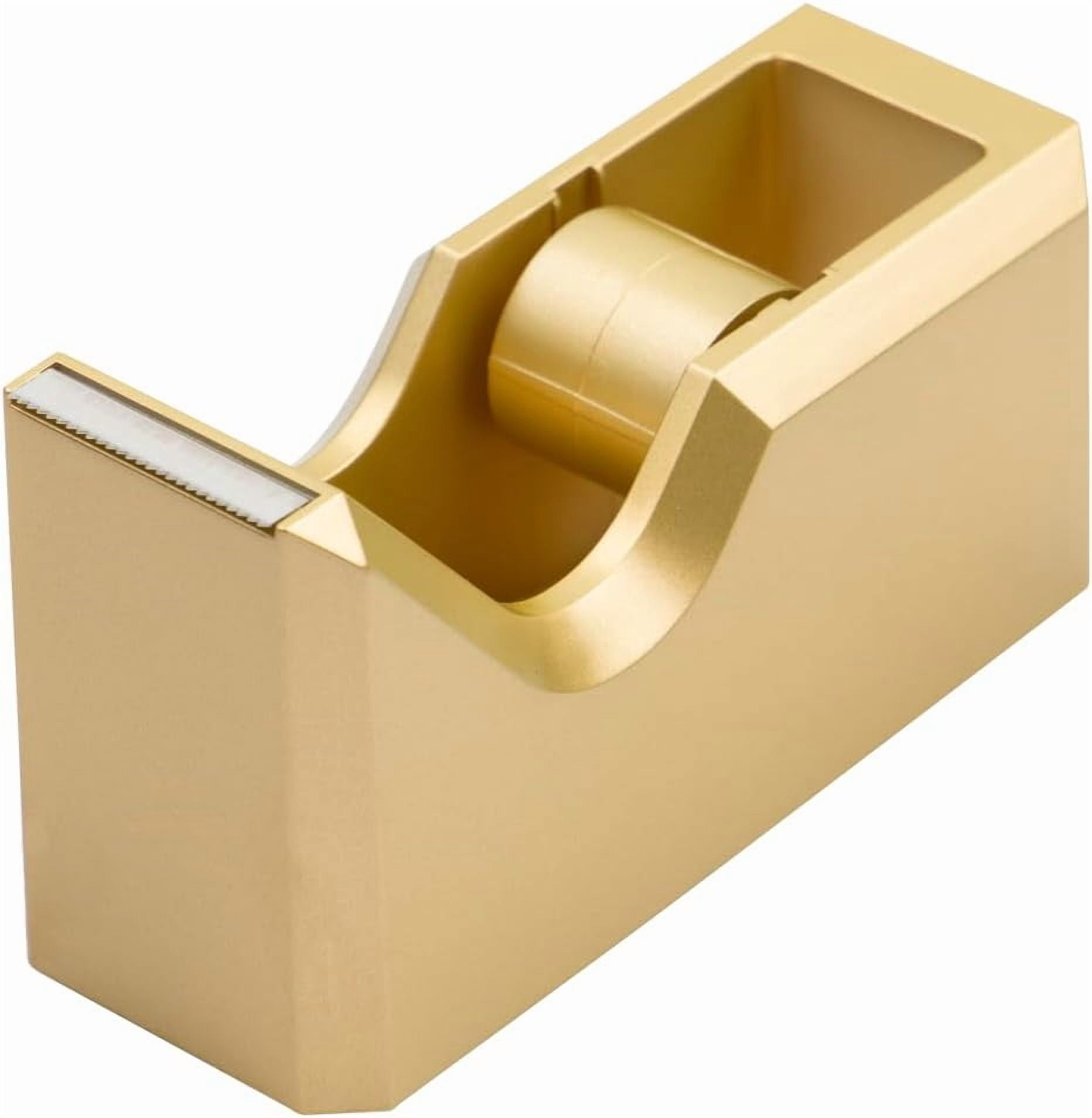Office & Desk Sets - 1 Stapler & 1 Tape Dispenser - Gold - 2/Pack