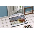 thumbnail image 2 of Carolines Treasures ASA2207JMAT Tapis Intérieur Ou Extérieur Vaches & Moutons dans la Neige - 24 x 36, 2 of 4
