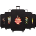 thumbnail image 2 of Luggage Protector Covers Travel Accessories Suitcase Cover Hand Pattern Series Elastic Luggage Cover Apply 18-32 Inch 8Hand009 S, 2 of 6