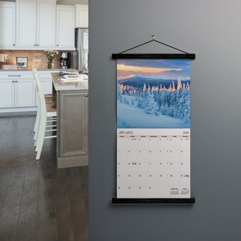 Trends International 2024 Seasons Wall Calendar & Magnetic Frame -  Walmart.com