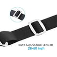 thumbnail image 3 of PEAKTREND 2 PCS Adjustable Heavy Duty Bimini Top Straps,Marine Grade Double Snap Hook Strap+ Pad Eye Straps,28"~60" Stainless Steel Boat Awning Hardware Accessories, 3 of 6
