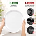 thumbnail image 2 of 16 Pack Plastic Plant Saucers, 6/8/10/12 inches Plant Tray for Pots, Heavy Duty Plant Drip Trays，Flower Water Trays for Indoor Outdoor Plants, 2 of 9