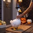 thumbnail image 5 of Sruoe Halloween Witch Hat Accessory for 23 Inch Porch Goose Statue, Decorative Holiday Hat for Outdoor Goose Figurine, 5 of 6