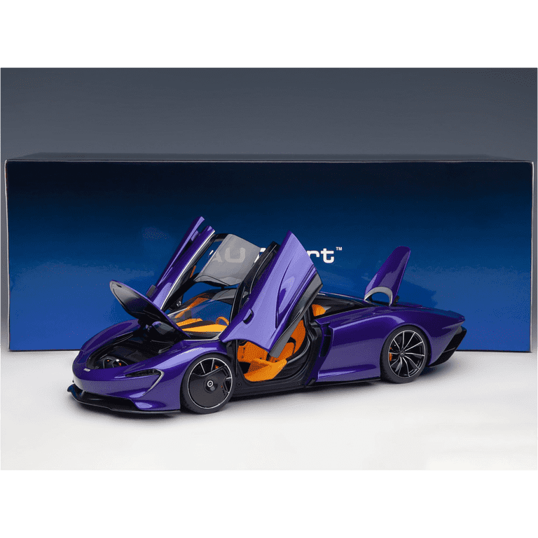 McLaren Speedtail Lantana Purple Metallic with Black Top and