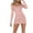 Pink, variant on Women Long Sleeve Sparkly Sequin Bodycon Mini Dress Trendy Backless Tie Warpped Dress Cocktail Party Dresses