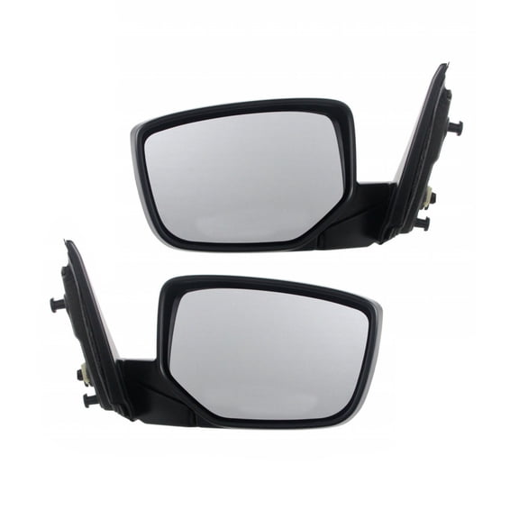 For Honda Accord 2013 2014 2015 Door Mirror Driver and Passenger Side | Pair | Power | Non-Heated | Coupe | Paint to Match | Replacement For HO1320276, HO1321276 | 76258T3LA31ZE, 76210SZAA01