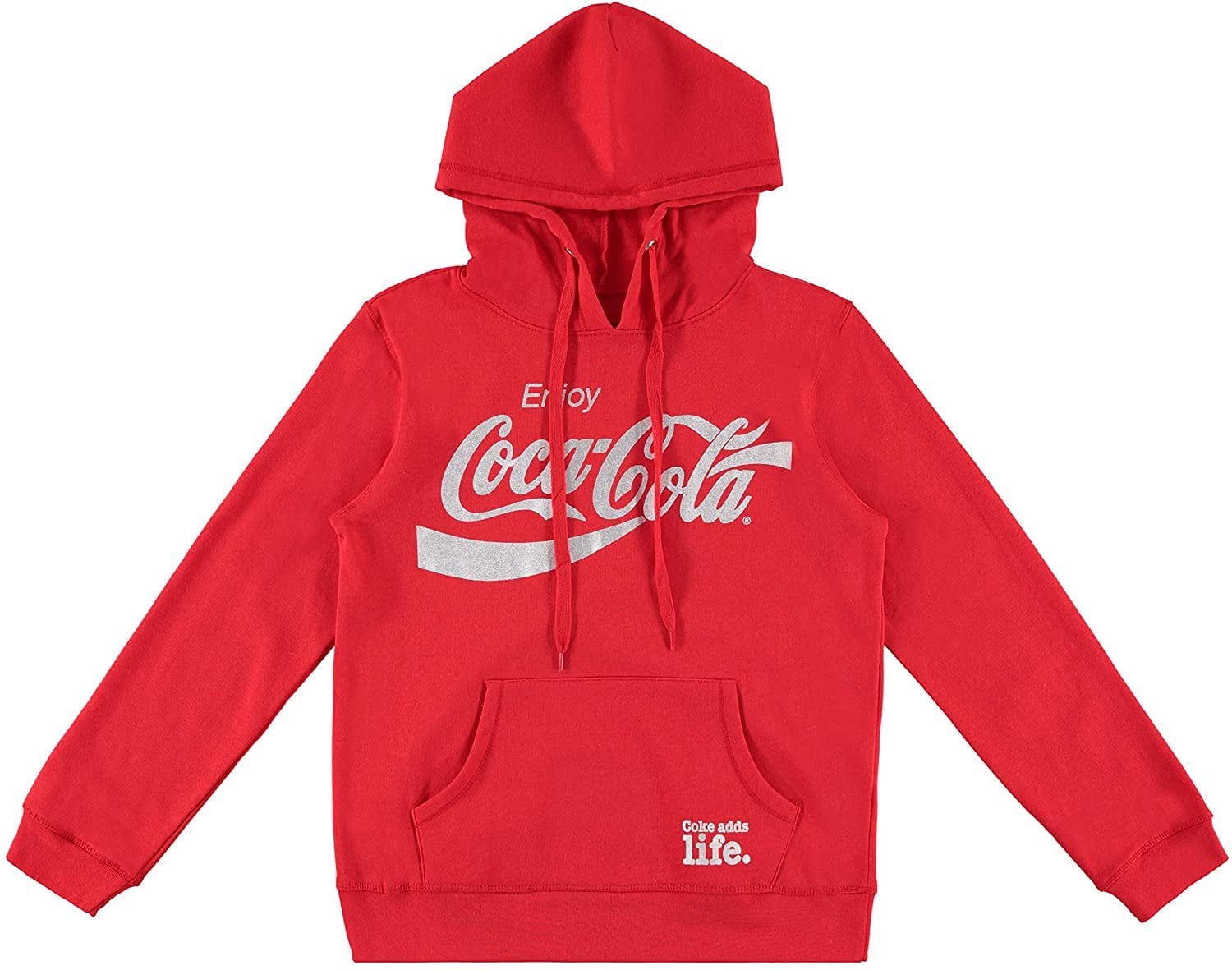 BRAND NEW Coca-Cola Red Coca-Cola Full-Zip Hooded Sweatshirt X-Large XL 
