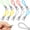 Mixed Color, variant on Grusce 10PCS Tea Towel Clip, Metal and Plastic Tea Towel Storage Clip with Hanging Loop, Small Hook Clips for Bedroom Bathroom Kitchen Cupboard