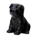 thumbnail image 1 of Estatua de perro bulldog de cerámica, figura decorativa para encimera, cocina y oficina. grande, 1 of 9