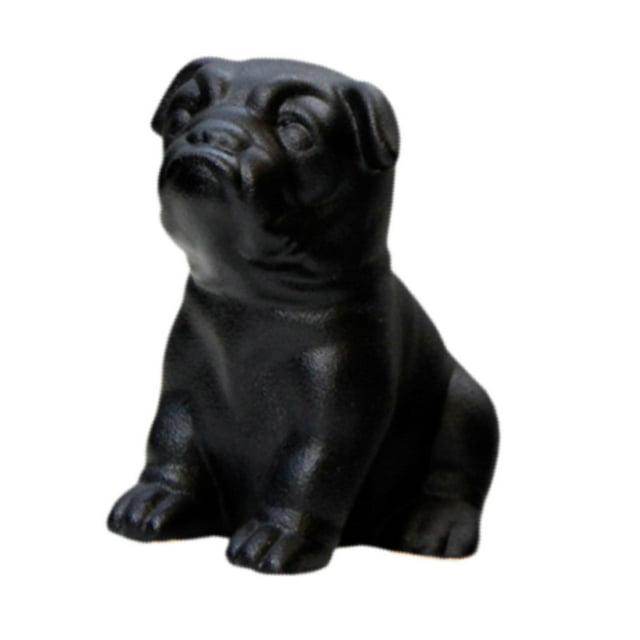 Estatua de perro , escultura de Animal coleccionable, decoración del hogar, figura decorativa de adorno de escritorio para jardín, estantería grande
