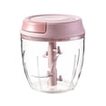 thumbnail image 2 of Dream Lifestyle Manual Food Chopper, Manual Garlic Chopper Onion Grinder, Hand Pull String Vegetable Chopper Blender, Hand Pull Mincer Blender Mixer Food Processor for Fruits Minced Meat Herbs, 2 of 8
